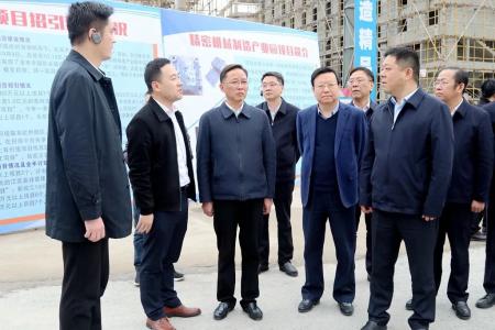 全市乡镇（街道）重大项目观摩举行